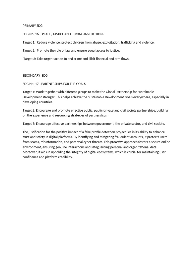 Primary SDG | PDF