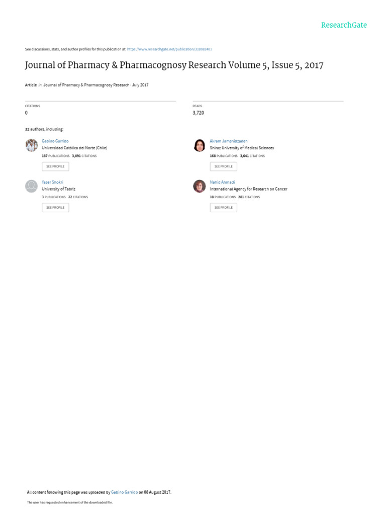 【ramos】 JPPResVolume5Issues52017 | PDF | Cytotoxicity