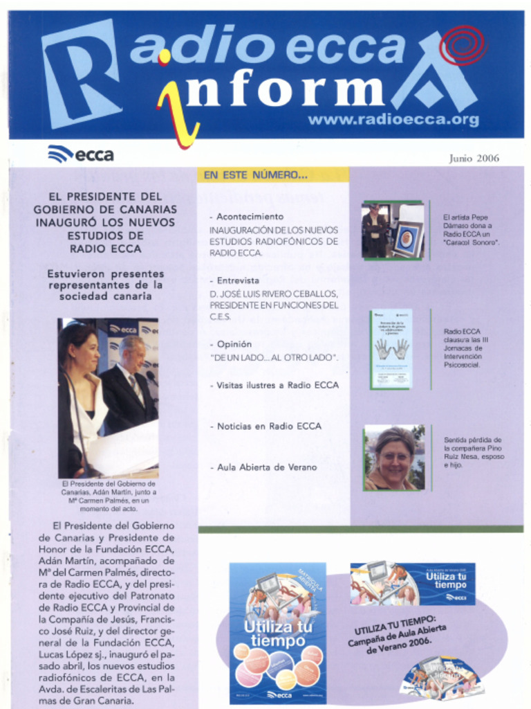 ECCA Informa - Junio 2006 | PDF