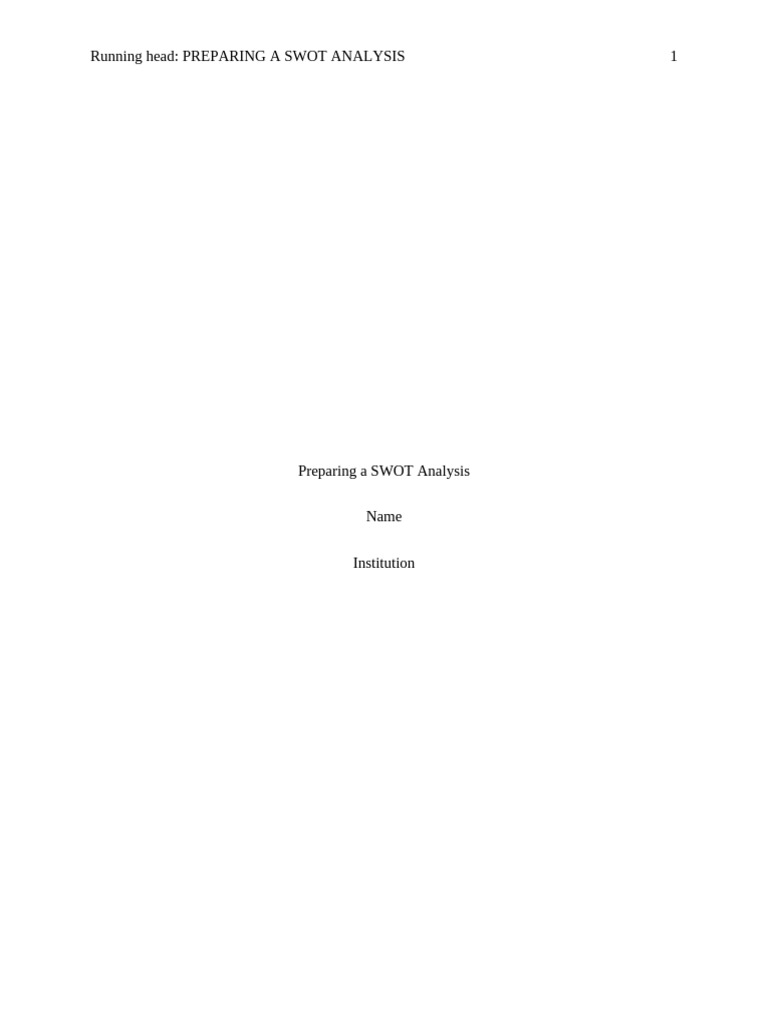 SWOT Analysis of Blended Learning | PDF | Learning | Swot Analysis