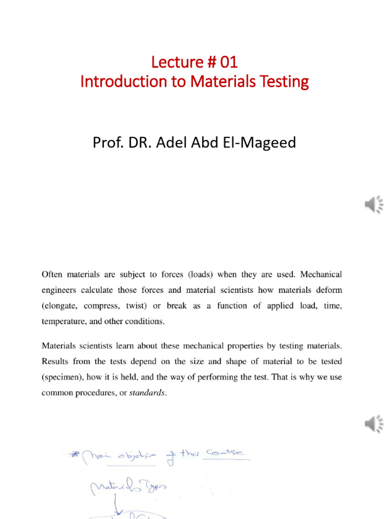 Lec. 5-Int - To Mat - Testing - Prof. Dr. Adel | PDF