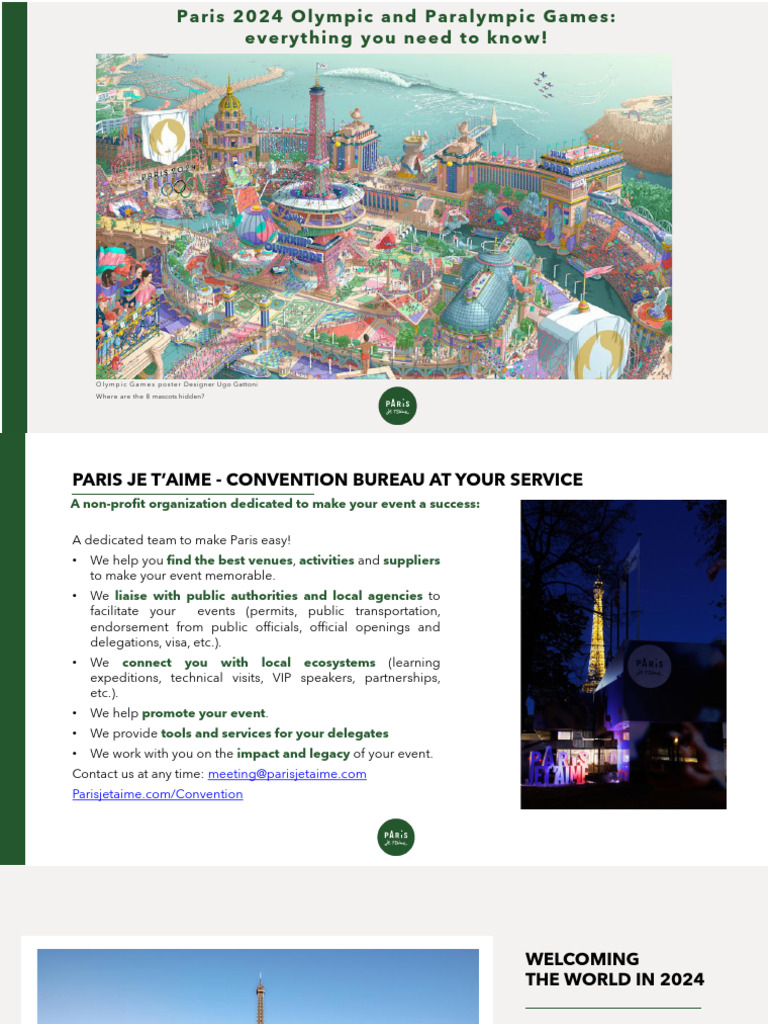 Paris 2024 Olympics: Essential Guide | PDF | Paris | Traffic