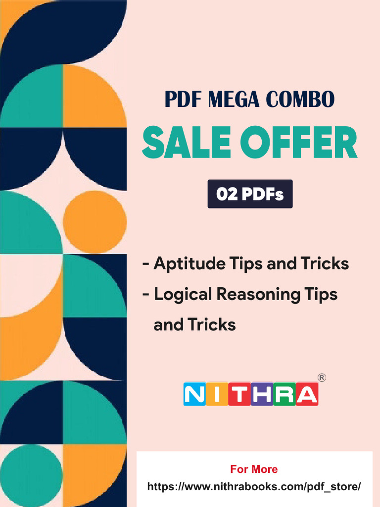 Aptitude Tips & Tricks PDF Bundle | PDF | Area | Numbers