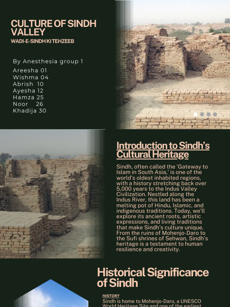 Sindh's Cultural Heritage Overview | PDF | Sindh