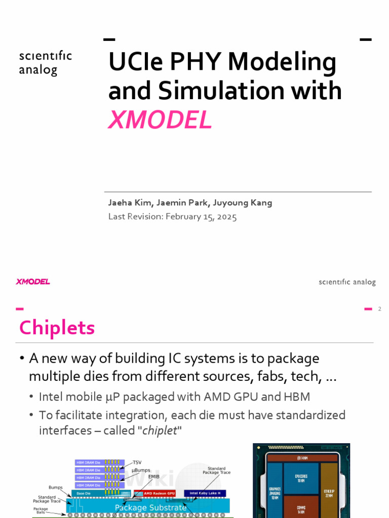 XMODEL UCIe | PDF | Electronic Engineering | Electrical Circuits