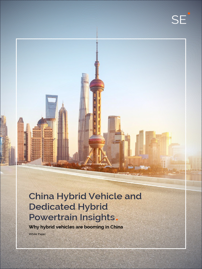 SE22 China HEV Insights | PDF | Hybrid Electric Vehicle | Plug In Hybrid