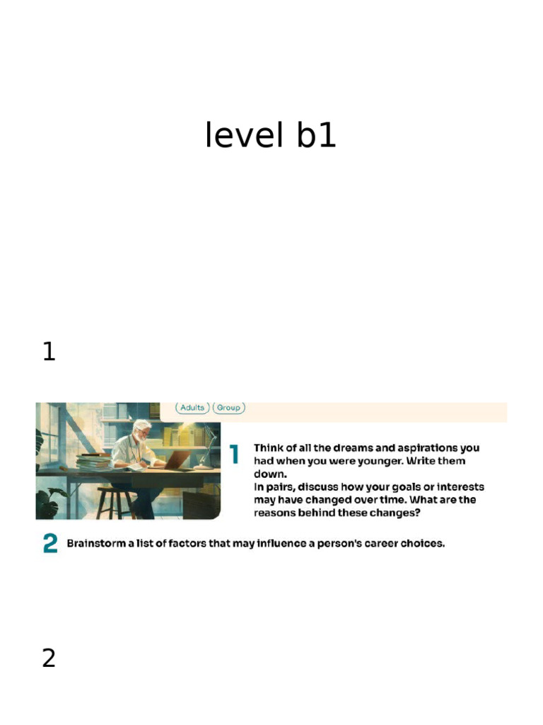Level b1 | PDF