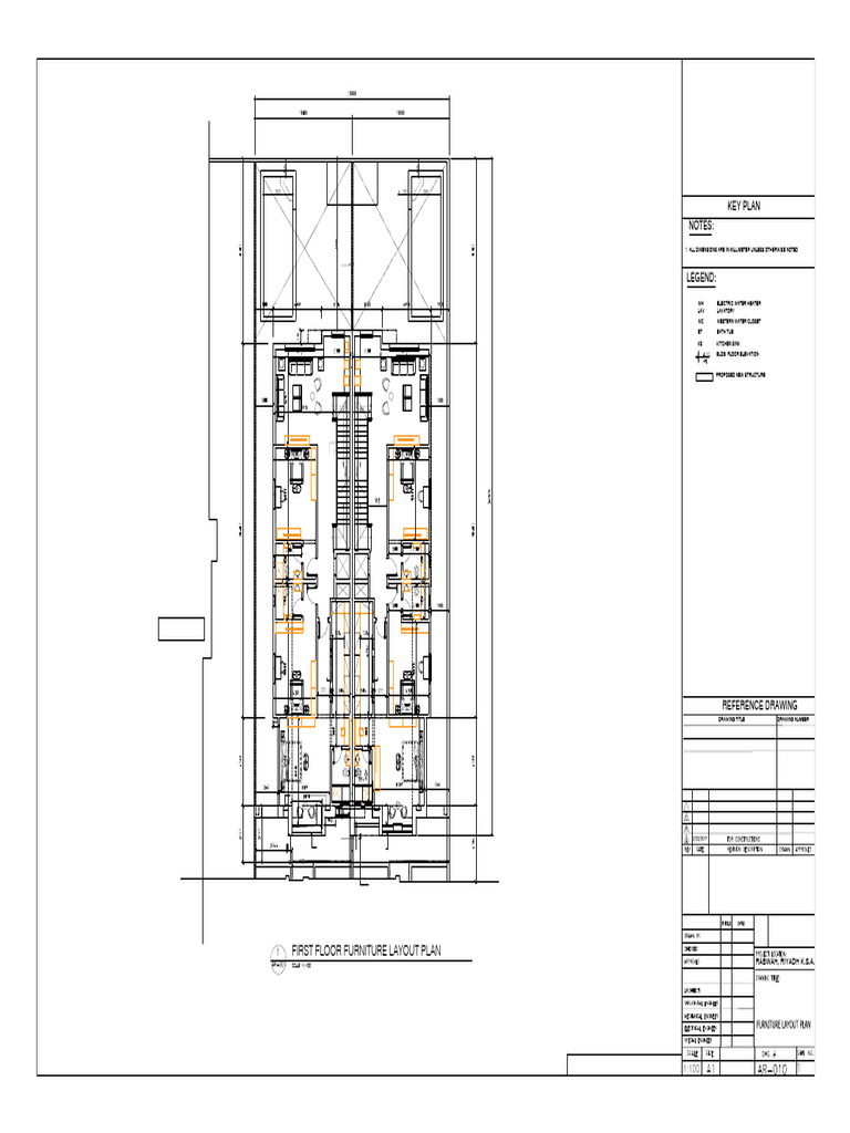 Duplex Villa First Floor Layout Plan | PDF