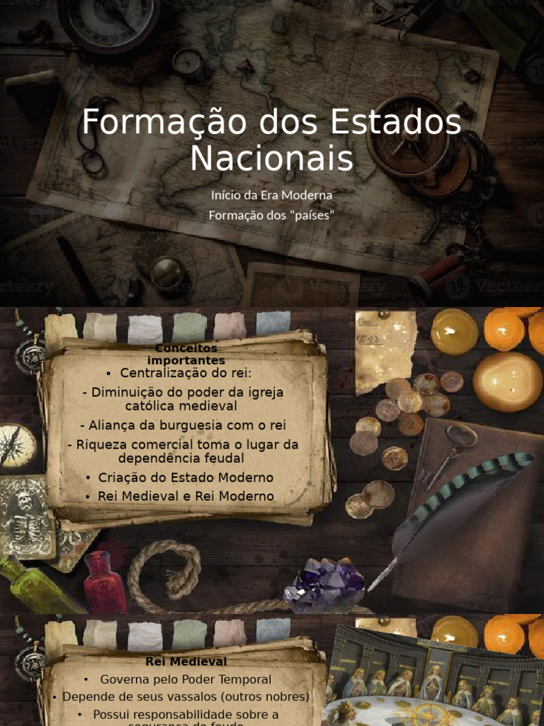 Formação dos Estados Nacionais | PDF | Feudalismo | Idade Moderna