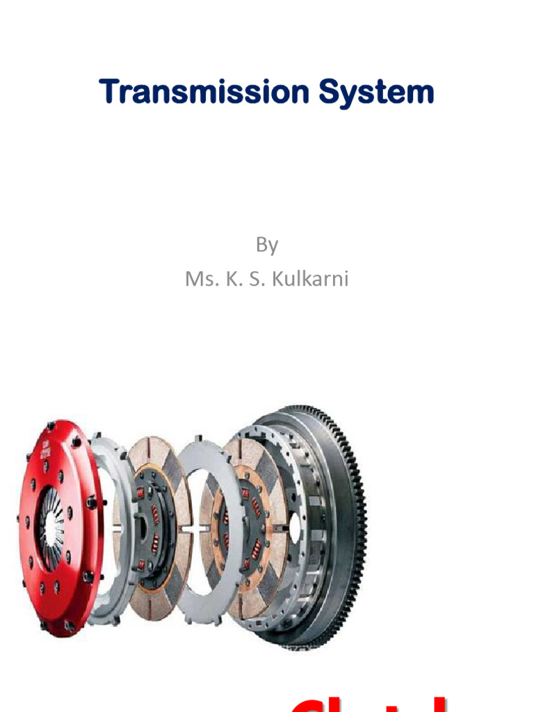 Understanding Vehicle Clutch Systems | PDF | Manual Transmission | Axle