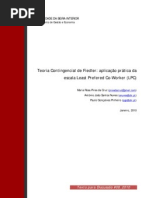 Teorias Contingenciais de Liderança