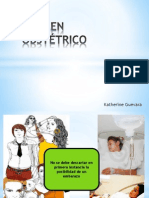 Examen obstetrico