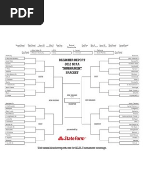 2012 March Madness Bracket