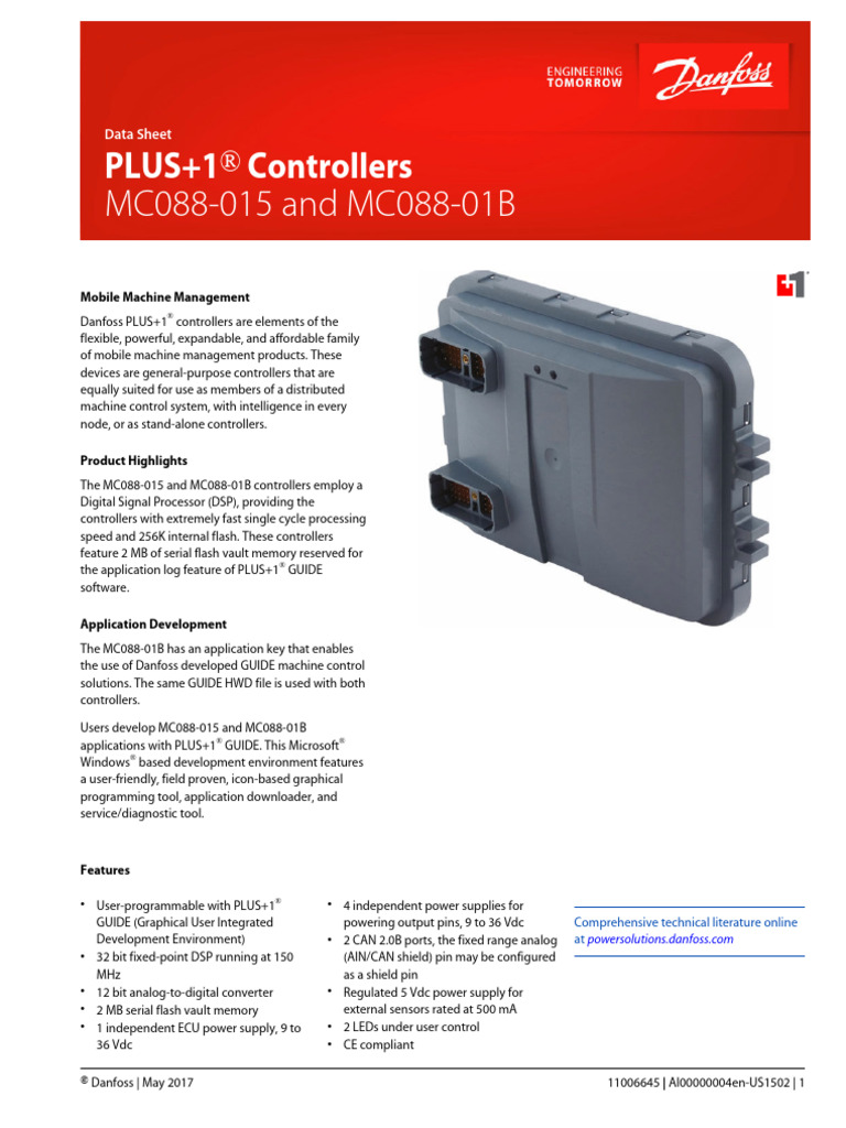Распиновка гидроблок 11028033 Danfoss | PDF | Digital Signal Processor ...