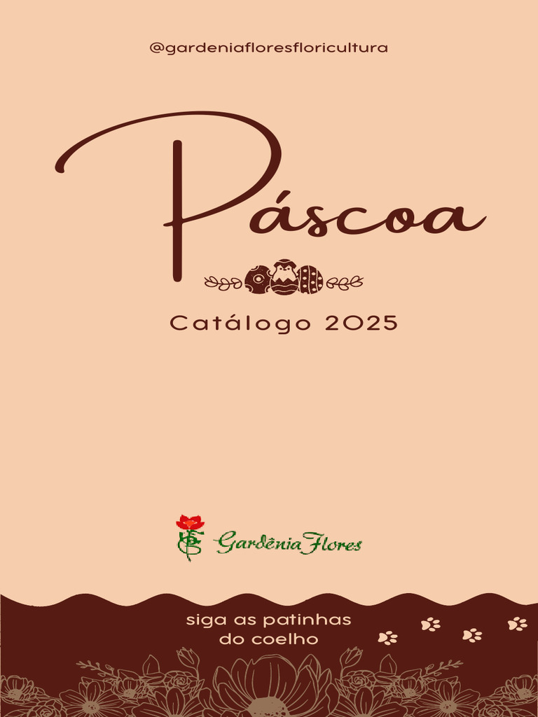 Catálogo de Arranjos de Páscoa 2025 PDF