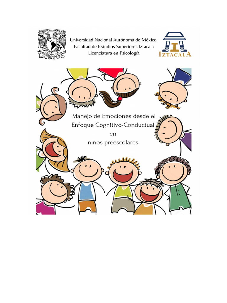 Manejo Emocional Kinder | PDF | Las emociones | Educación de la primera ...