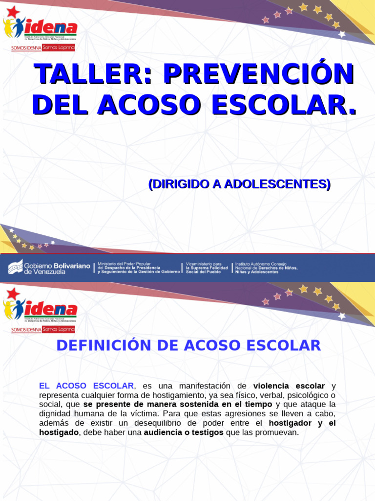 Prevención del Acoso Escolar en Adolescentes | PDF | Violencia | Agresión