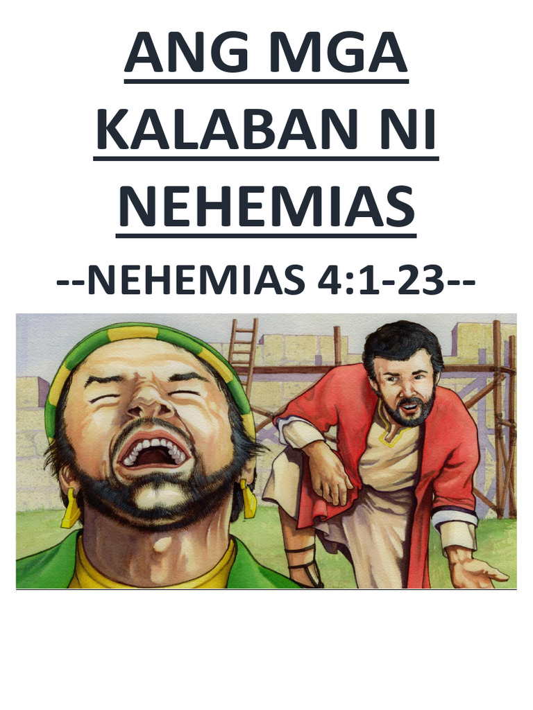 ANG MGA KALABAN NI NEHEMIAS .4..1to23 | PDF