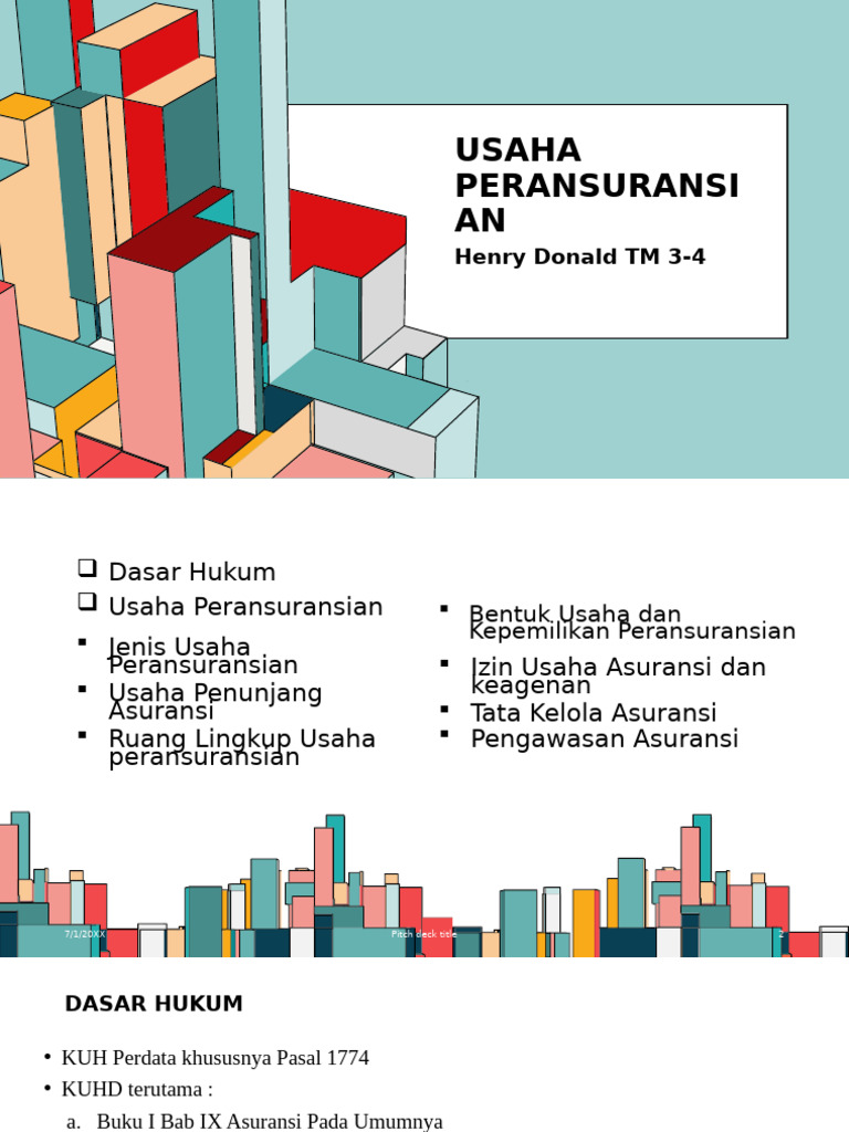 Usaha Peransuransian TM 3 - 4 | PDF