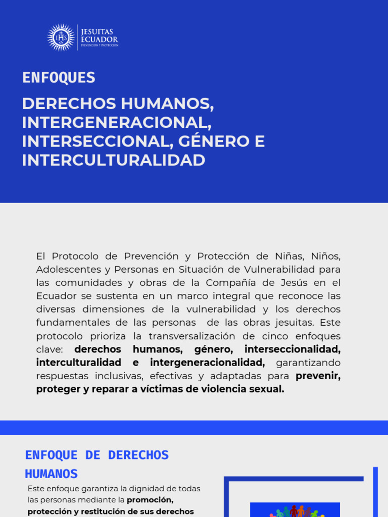Protocolo de Derechos Humanos y Género | PDF | Interseccionalidad ...
