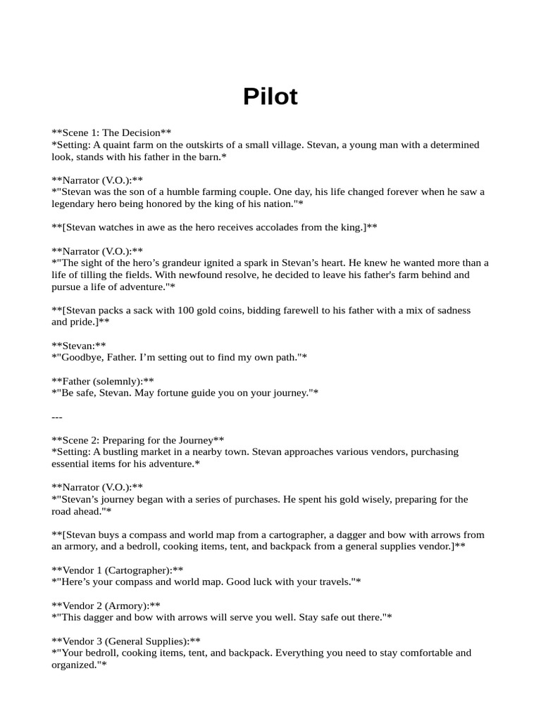 Pilot | PDF