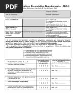 Questionnaire SNOT-22 en Français | PDF | Maladies et troubles