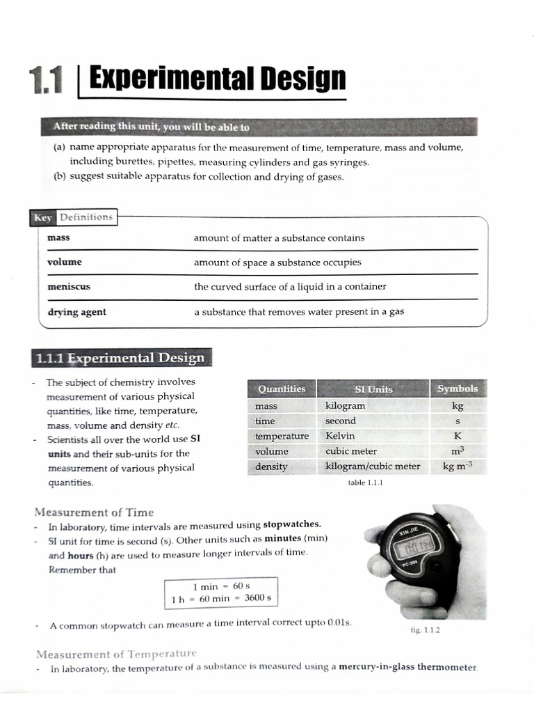Experimental Techniques | PDF