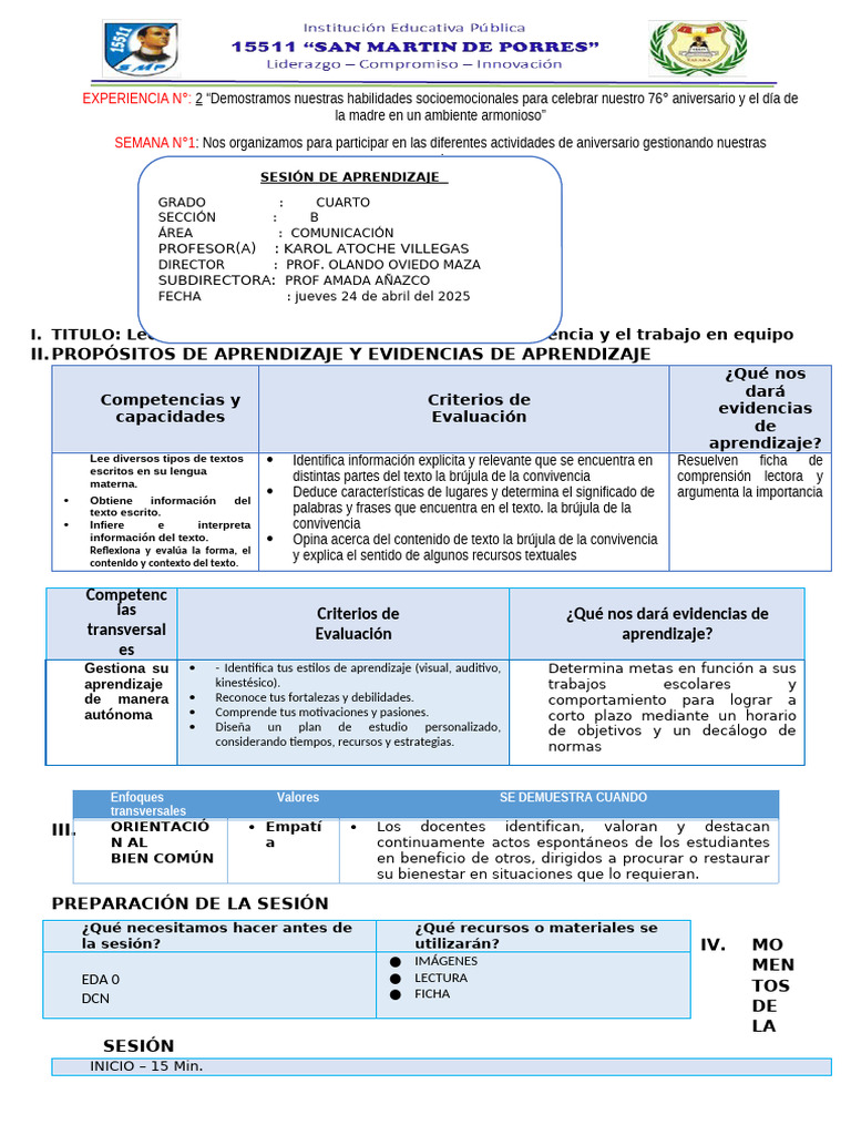 Normas de convivencia en el aula | PDF | Aprendizaje | Ciencia cognitiva