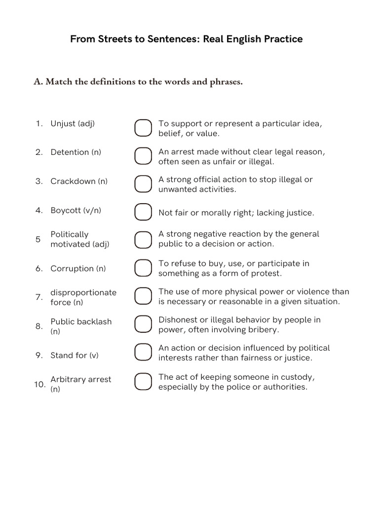 Political Terms and Definitions Guide | PDF | Arrest | Corruption
