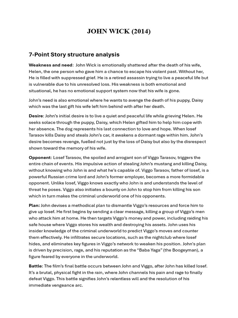 Story Structure and Analysis | PDF