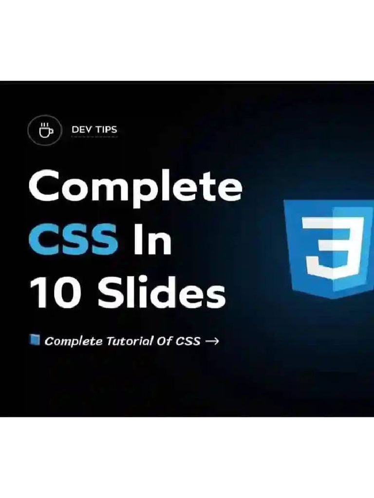 Complete Css in 10 Slide | PDF