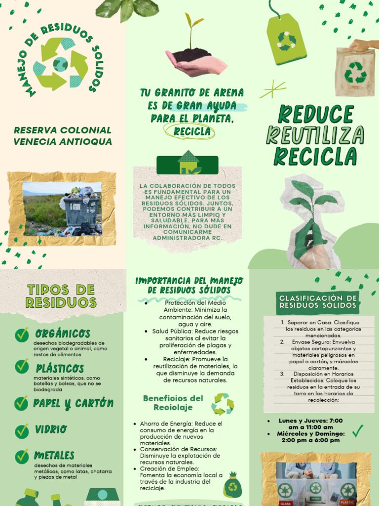 Manejo de Residuos Solidos | PDF | Residuos | Reciclaje