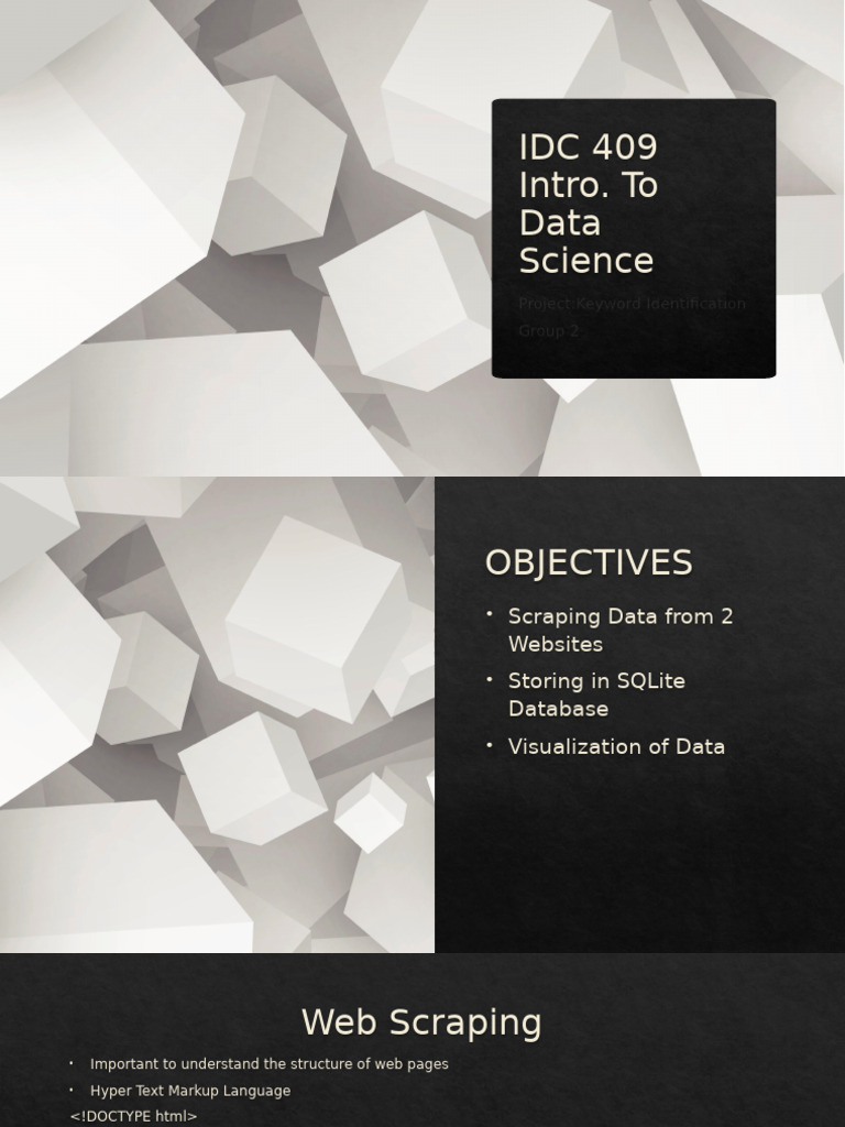 IDC 409 Project | PDF