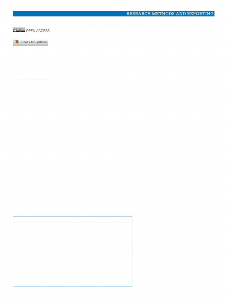 PRISMA 2020: Diretrizes Atualizadas para Revisões | PDF | Análise ...