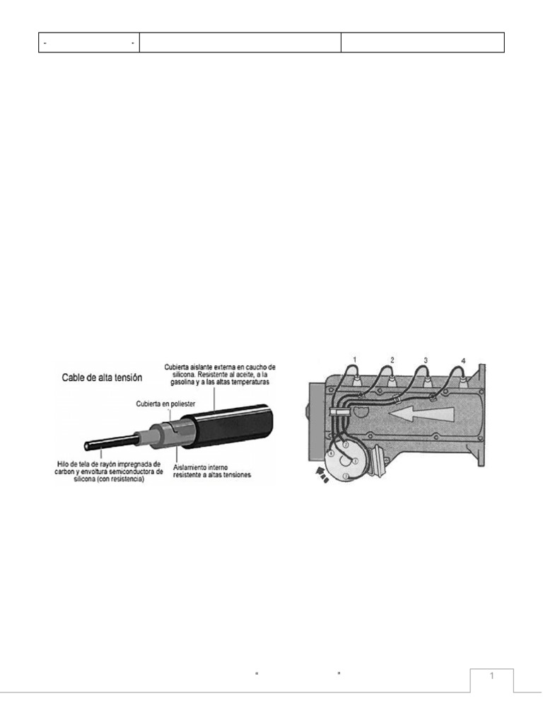Mantenimiento del Sistema de Ignición Automotriz | PDF | Motor de ...