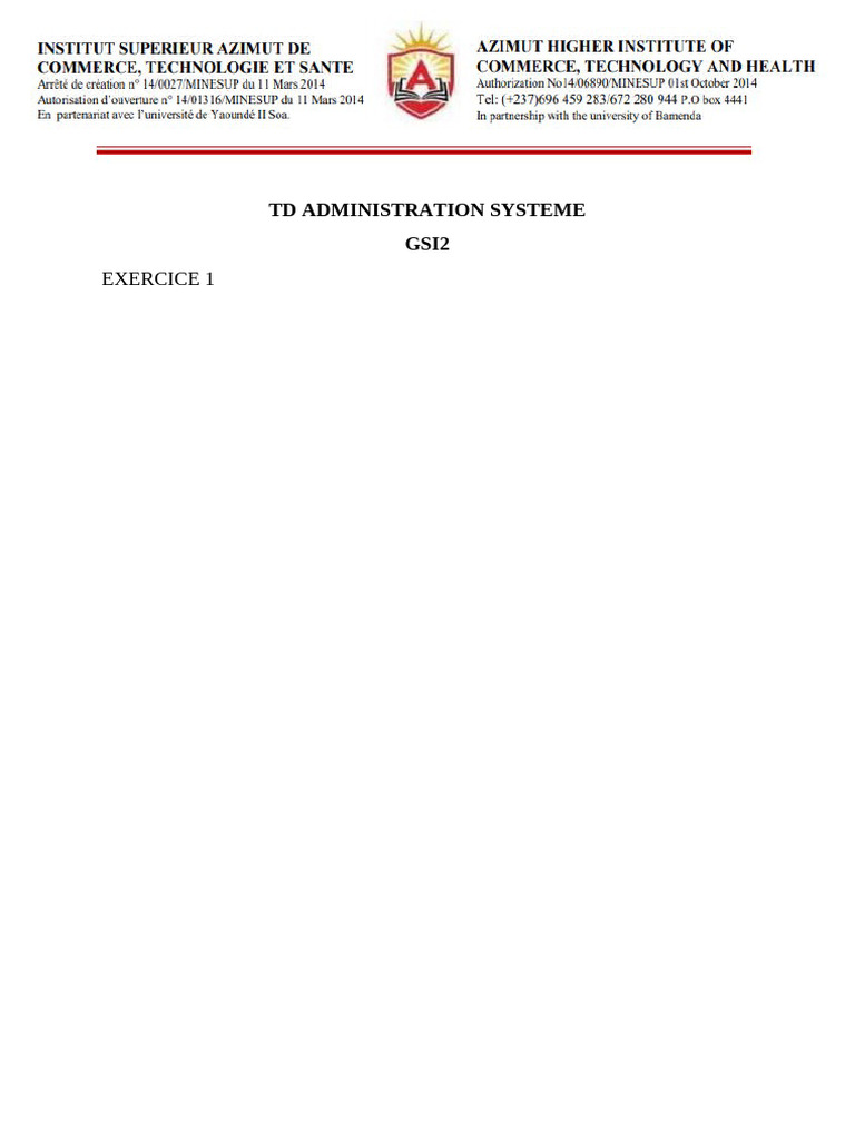 Exercices de script et processus Linux | PDF
