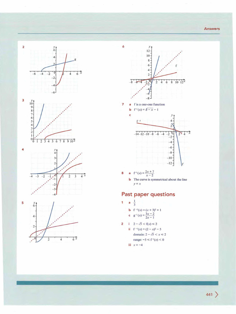 0606-Functions-Answers | PDF