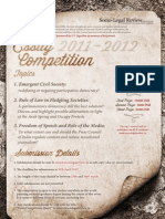 SLR Essay Competition