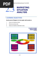 11 Research Toolkit Ch2 Marketing Situation Analysis