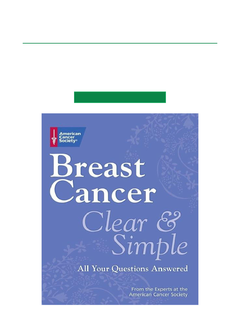 Understanding Breast Cancer Basics | PDF | Breast Cancer | Mastectomy