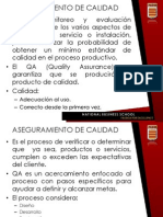 Aseguramiento de Calidad