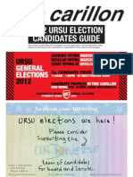 URSU Election 2012 Supplement