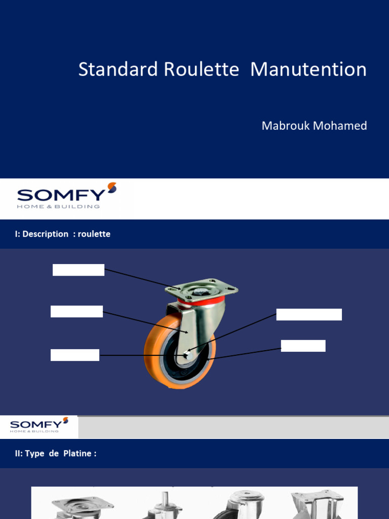 Guide Complet sur les Roulettes Standard | PDF | Roue | Frein