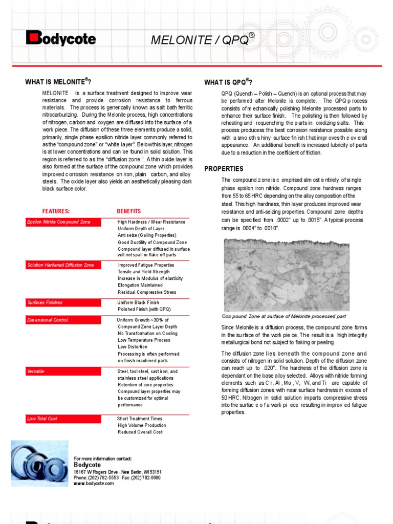 QPQ (Salt Bath Ferritic Nitrocarburizing 5898 BNA Melonite Rev 1 0