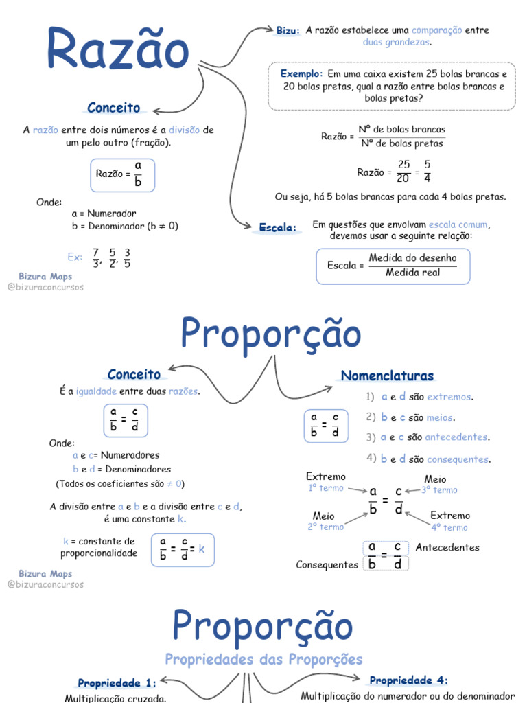 07 - Razão e Proporção | PDF | Razão/Proporção | Matemática