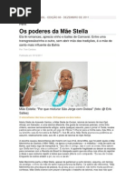 Os poderes da Mãe Stella