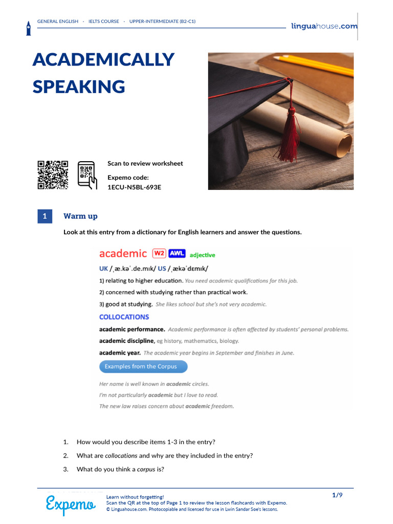 Understanding Academic Vocabulary | PDF | Vocabulary | English Language