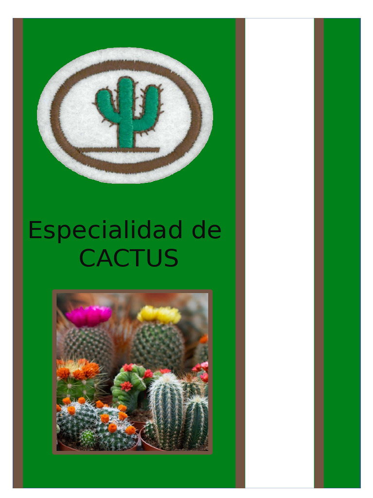 Epecialidad de CACTUS | PDF