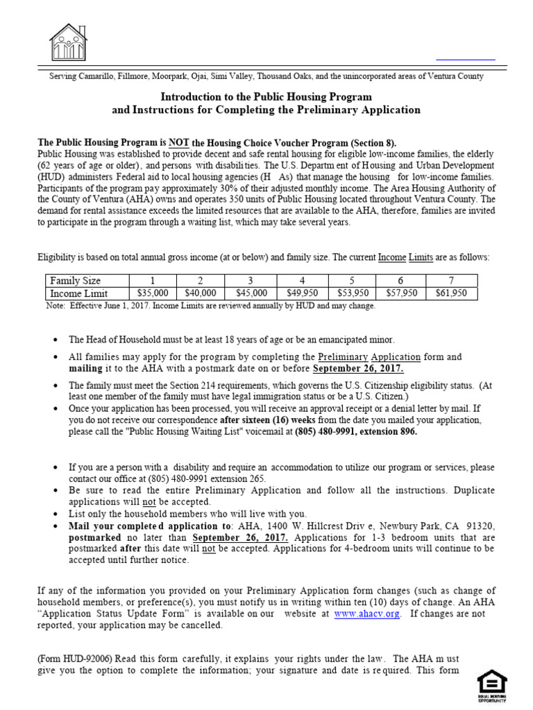 Ventura County Public Housing Guide | PDF | Domestic Violence | Eviction