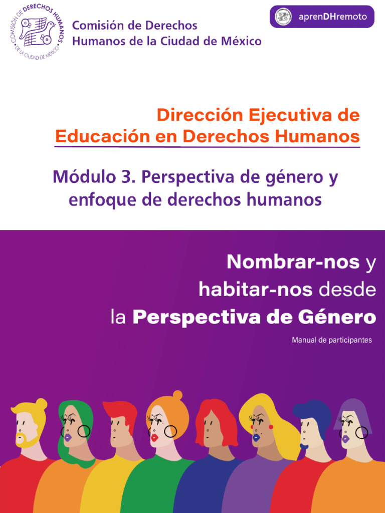 Perspectiva de Género y Derechos Humanos | PDF | Estudios de género ...